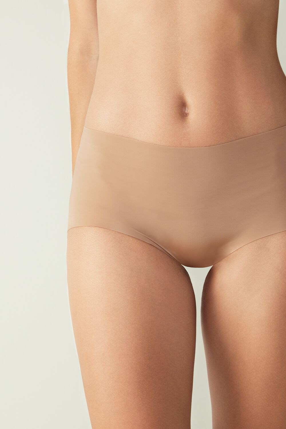 Intimissimi Seamless Microfiber Hipster Beige | 92571WAFL