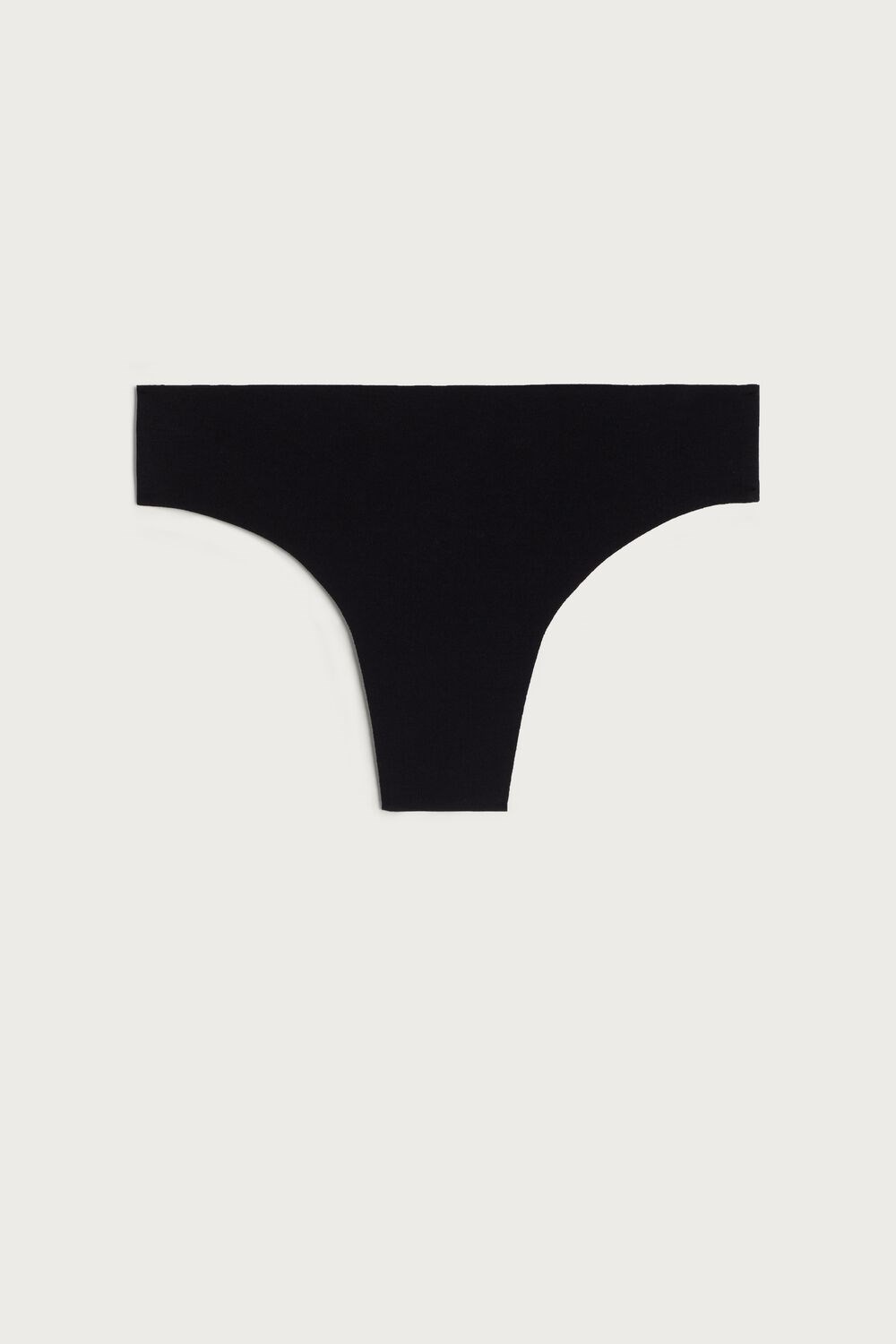 Intimissimi Seamless Supima® Katoenen Brazilian Panties Zwart | 76542ZNHF