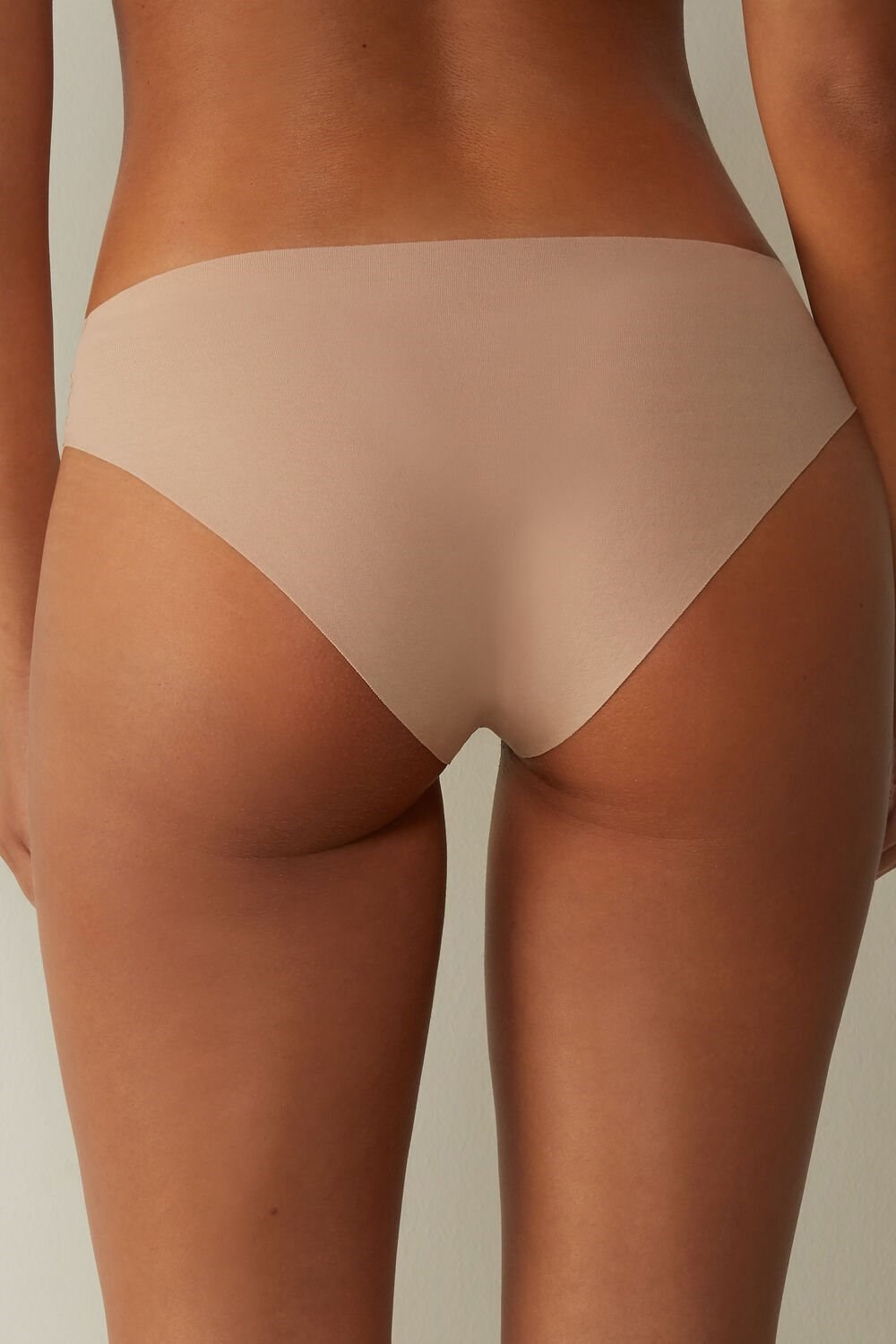 Intimissimi Seamless Supima® Katoenen Panties Beige | 38216IRBM