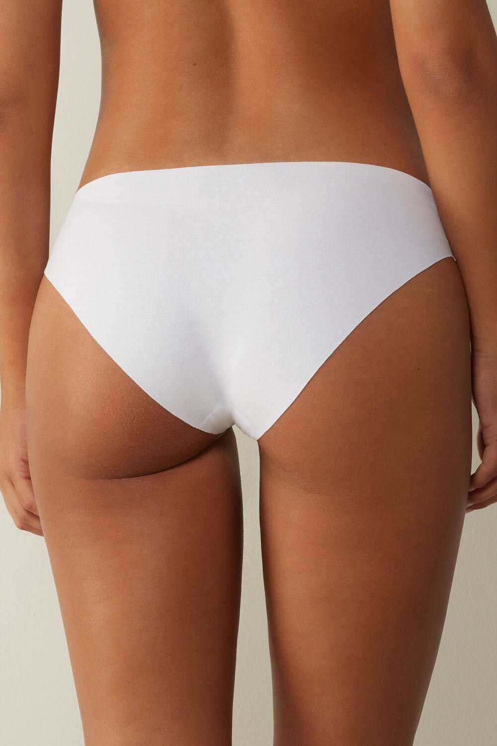 Intimissimi Seamless Supima® Katoenen Panties Wit Wit | 75046OERF