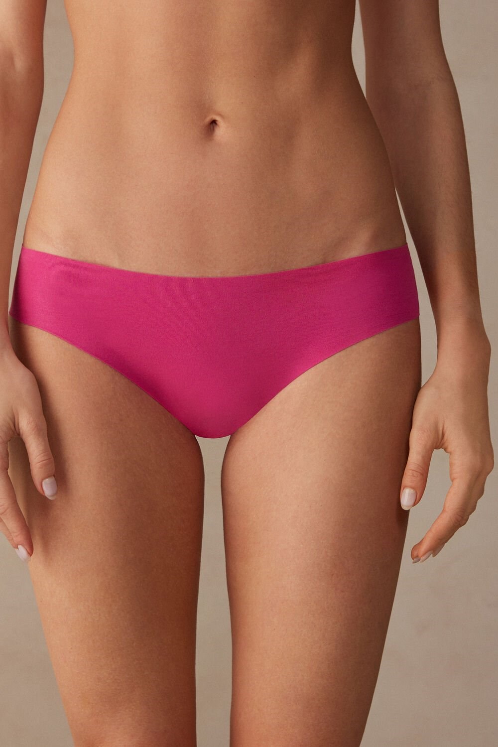 Intimissimi Seamless Supima® Katoenen Panties Roze Roze | 80439OSQR