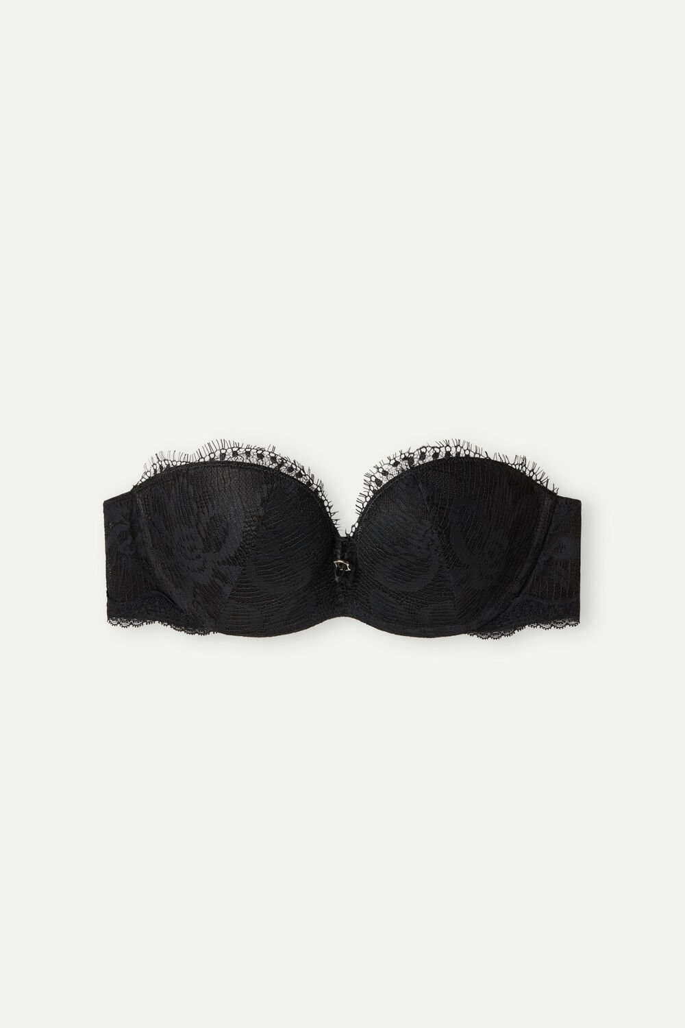 Intimissimi Sensual Unbounded Monica Bandeau Bra Zwart Zwart | 86421XLOY