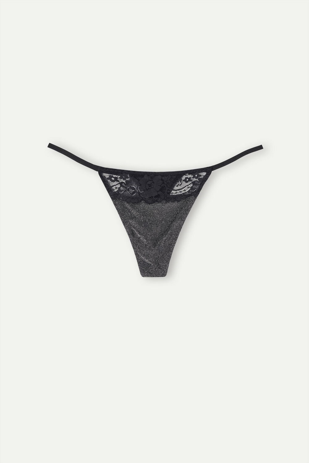 Intimissimi Shimmer All Night String String Grijs Zilver | 10275NXIM