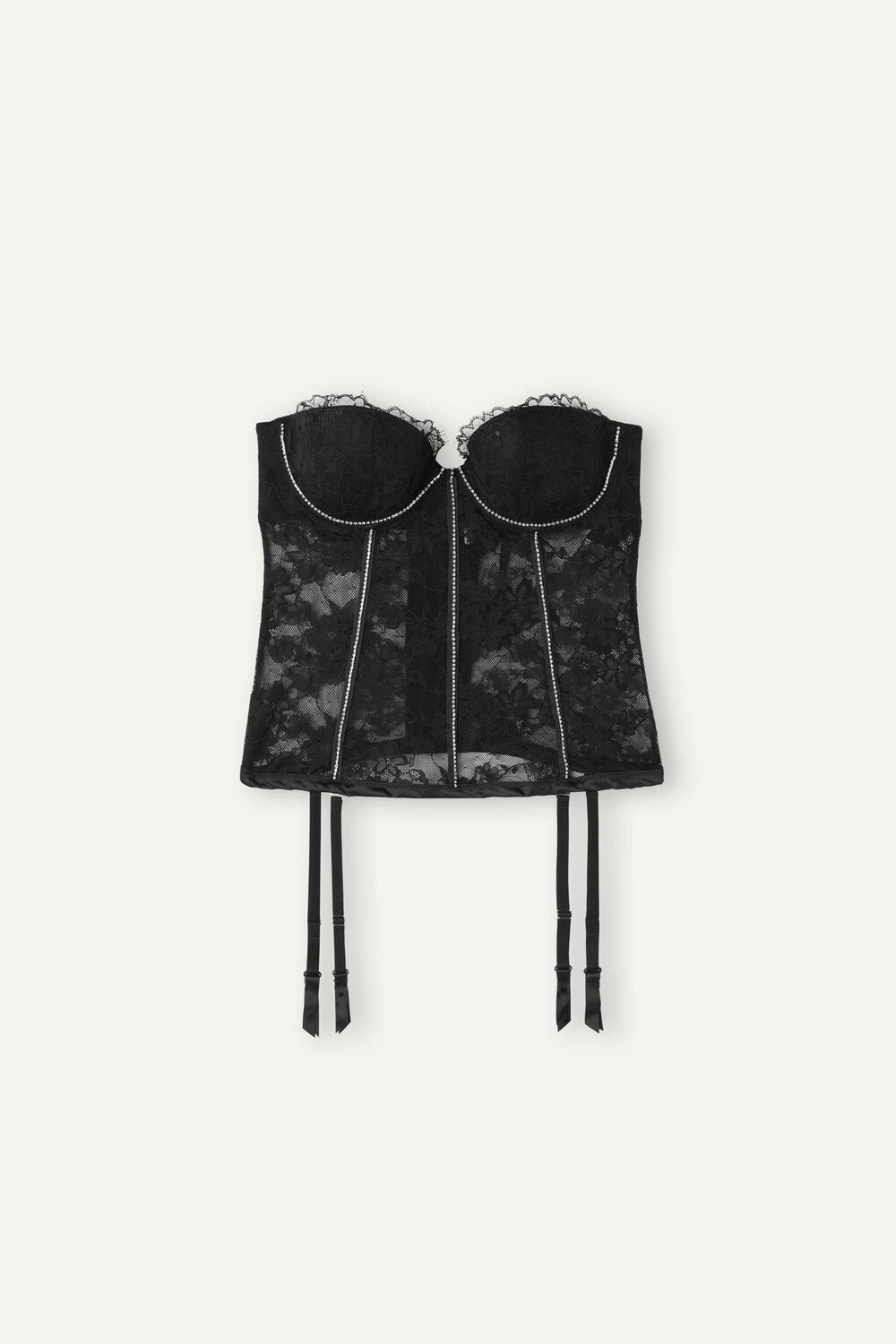 Intimissimi Shine High Like Stars Anna Bustier Zwart Zwart | 58047RTIG