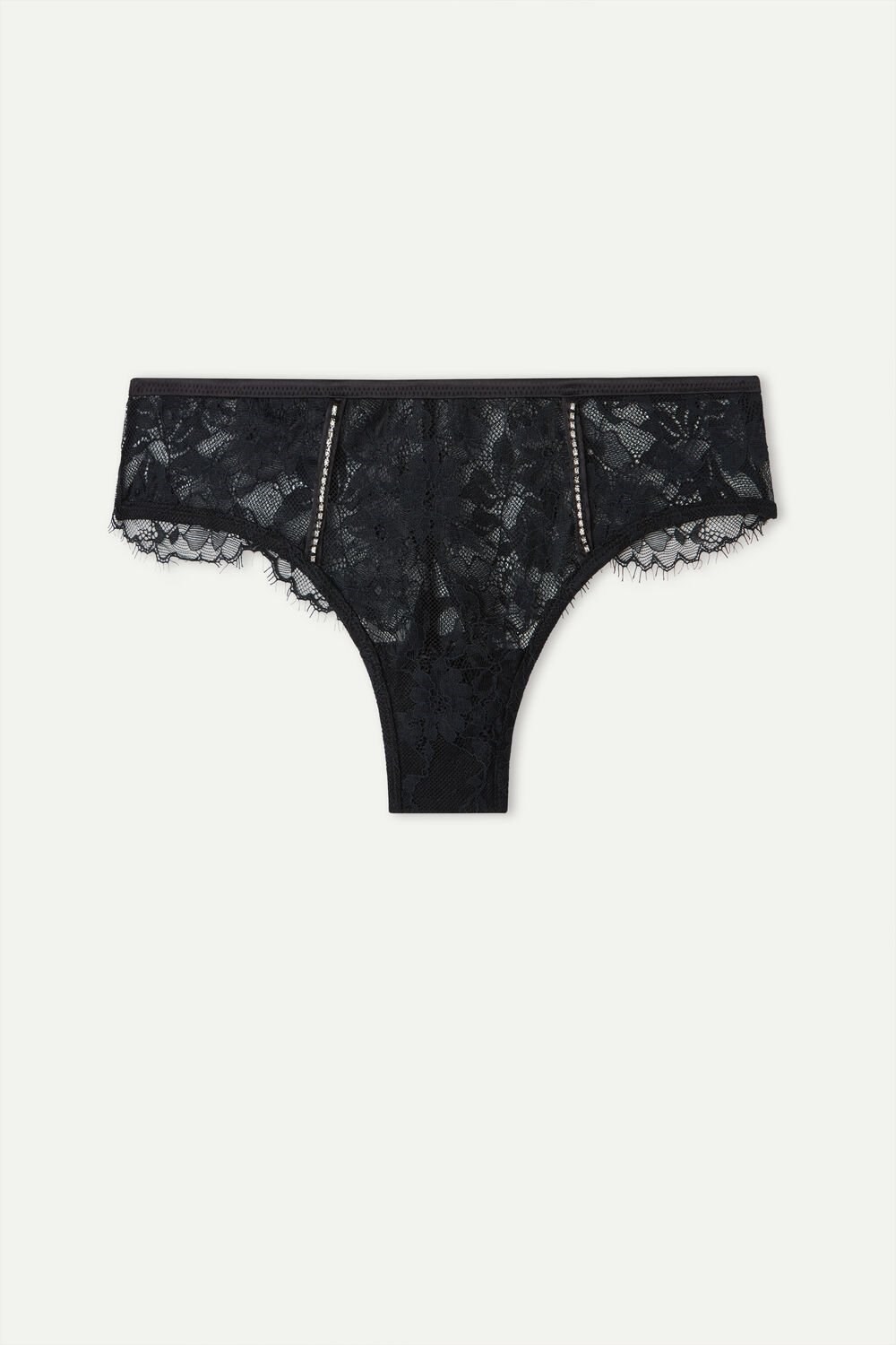 Intimissimi Shine High Like Stars Brazilian Zwart Zwart | 37591QZIT