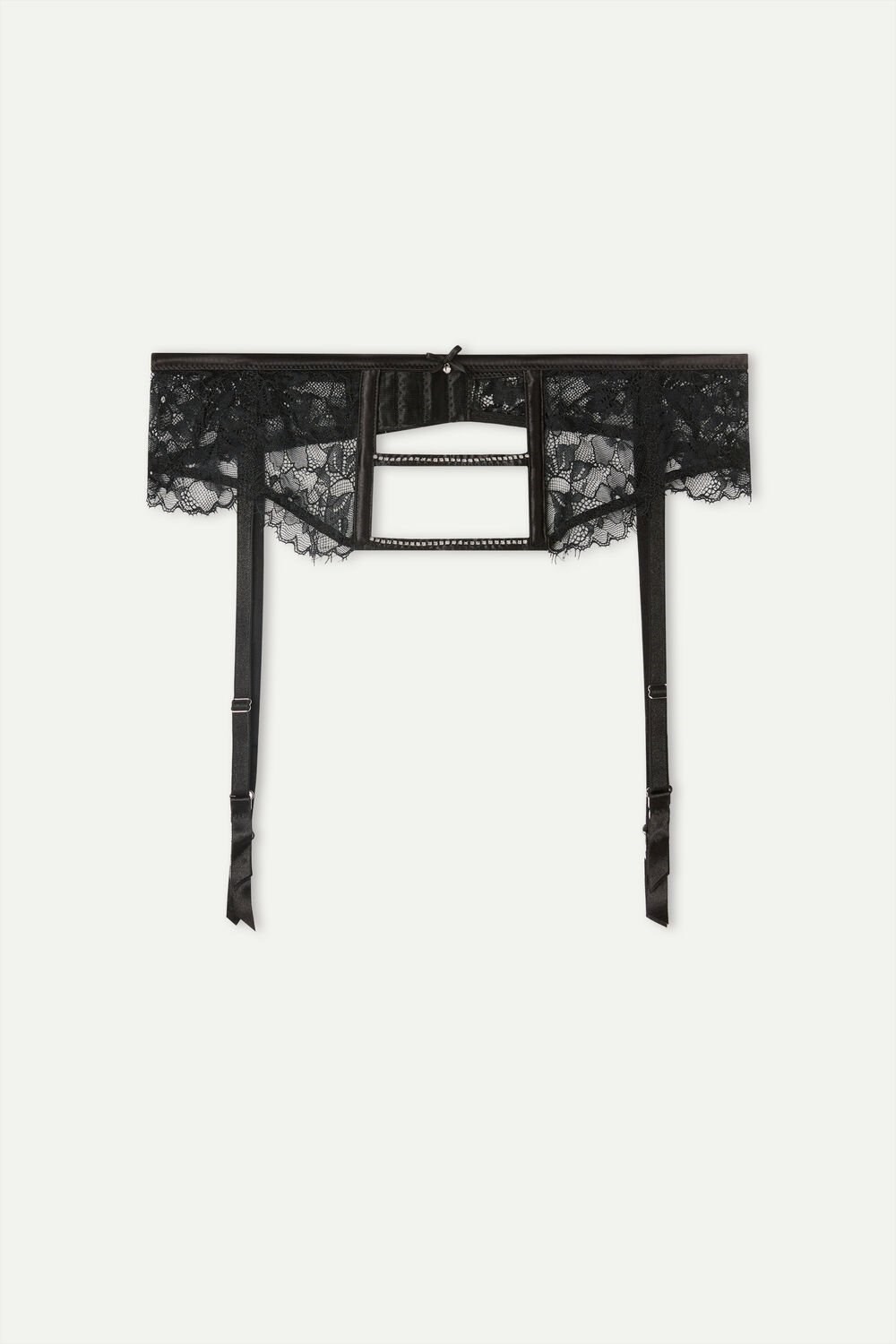 Intimissimi Shine High Like Stars Garter Belt Zwart Zwart | 15024LQXA