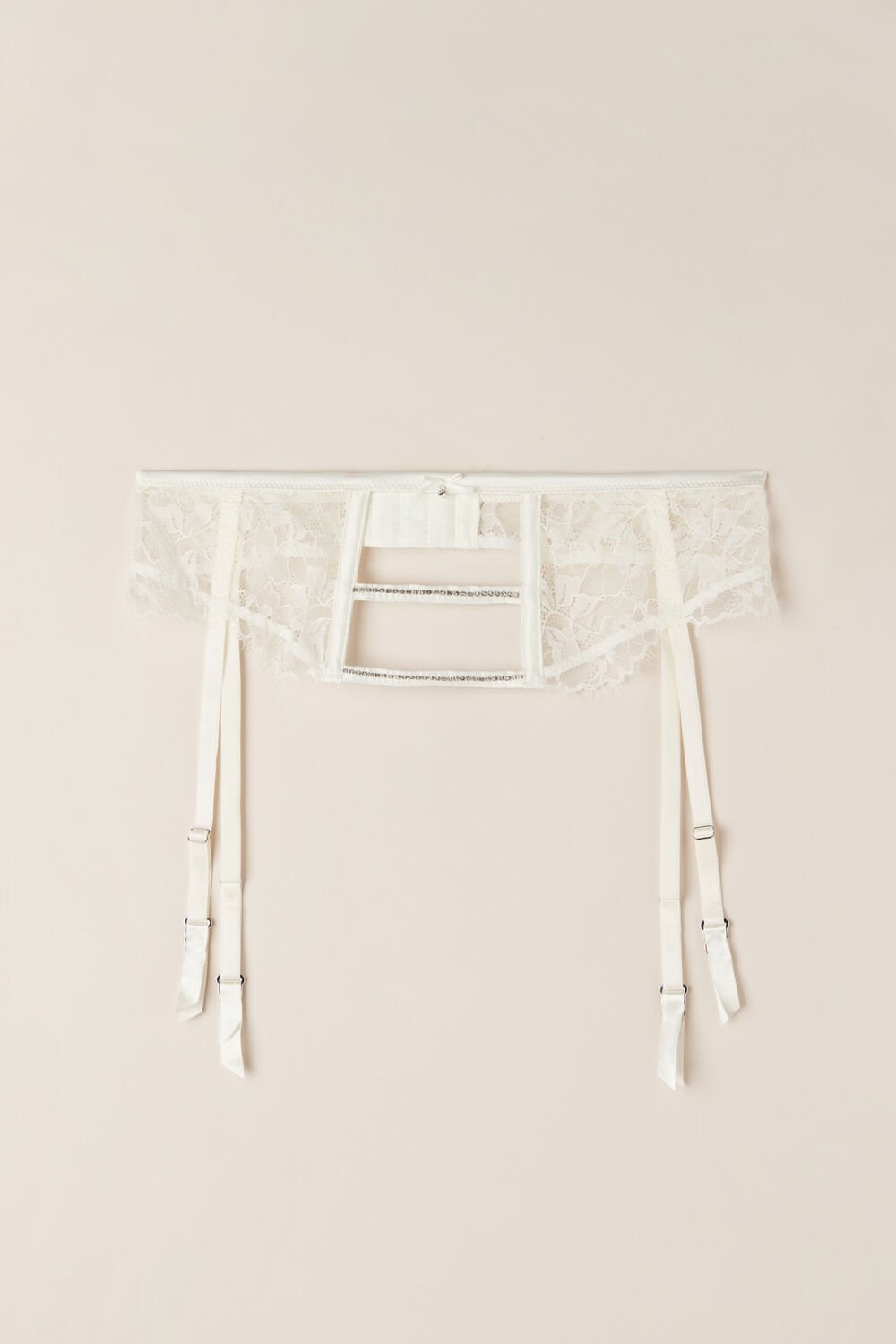 Intimissimi Shine High Like Stars Garter Belt Wit | 35621QBZS