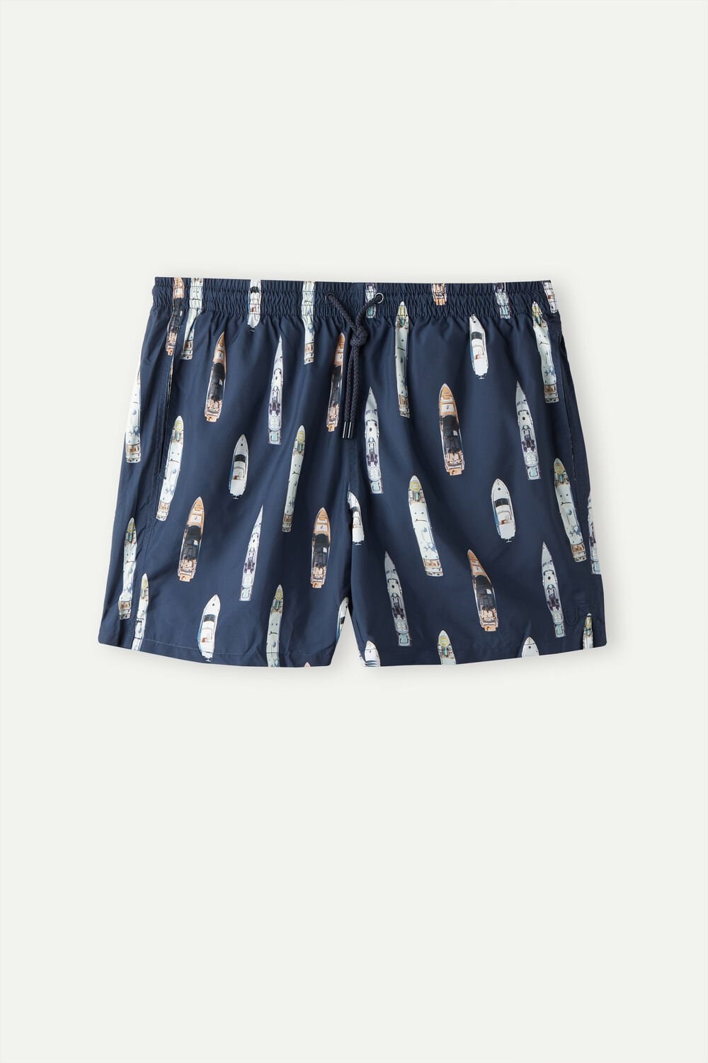 Intimissimi Ship Print Swim Trunks Blauw | 61407GHEM