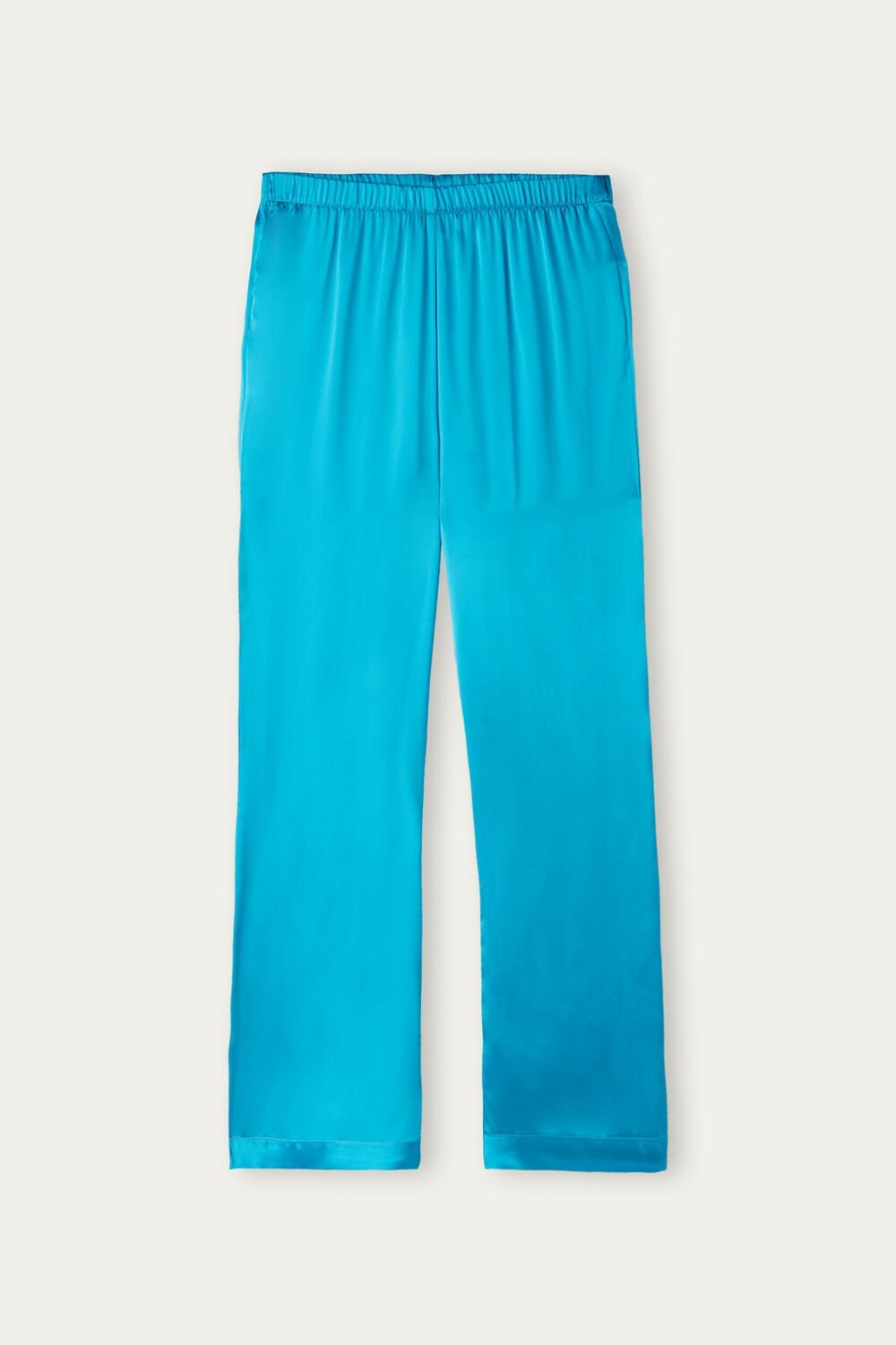 Intimissimi Silk Satin Pajama Pants Blauw Turquoise | 76021JUPV