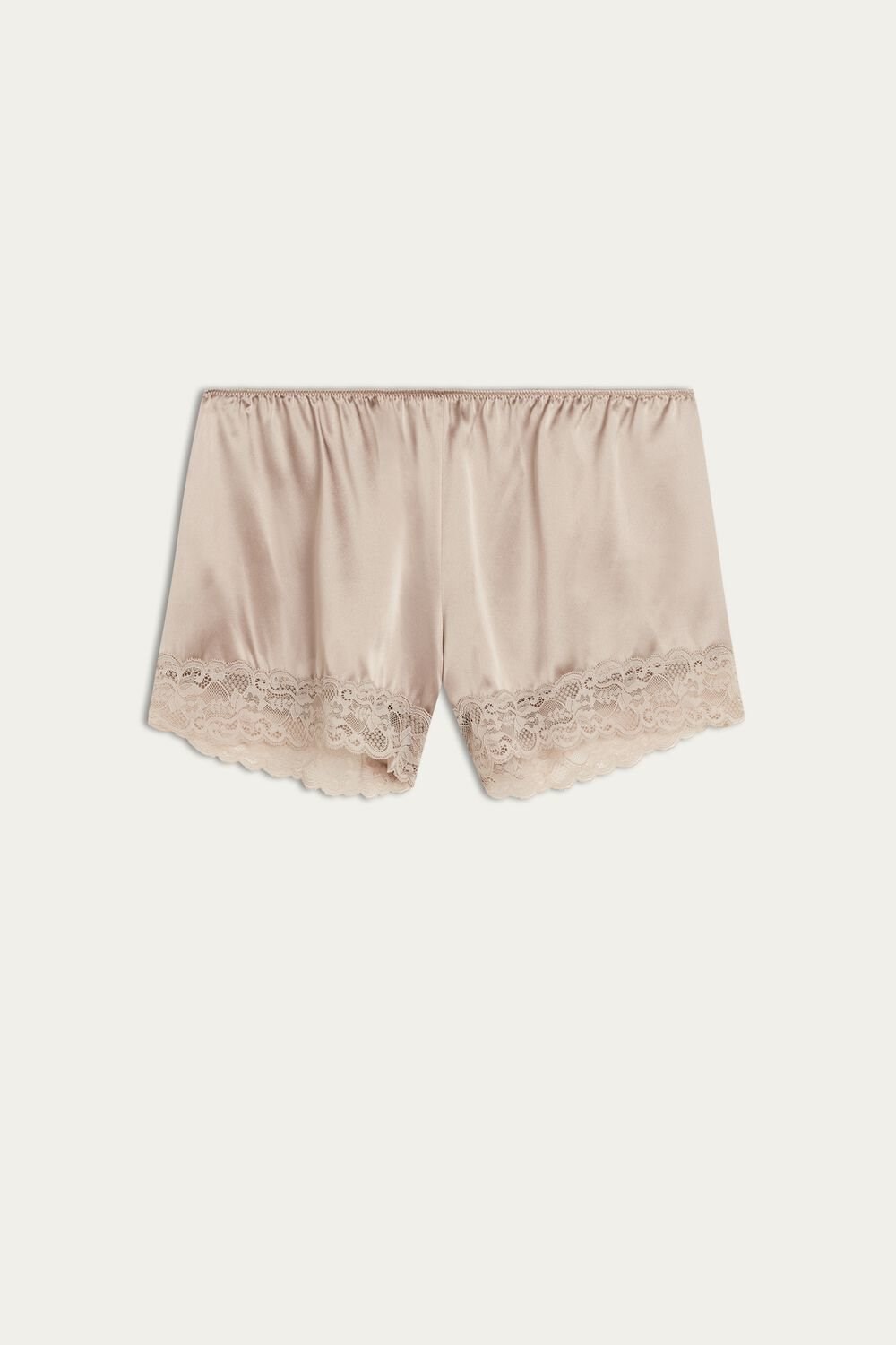 Intimissimi Silk Shorts Beige | 12079KTMC