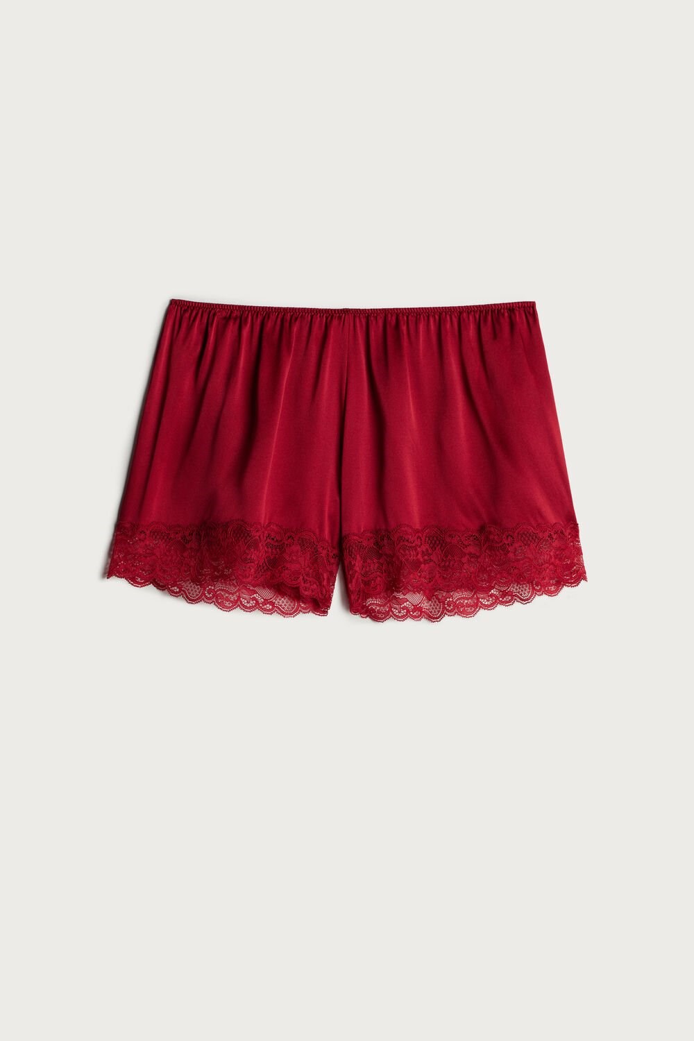 Intimissimi Silk Shorts Rood Rood | 17694BKZJ