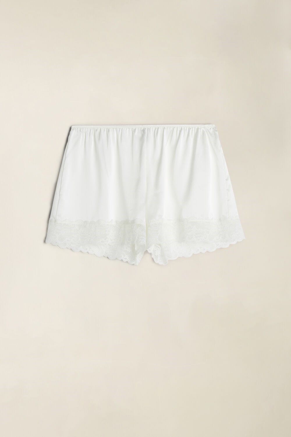 Intimissimi Silk Shorts Wit | 48502LIXG