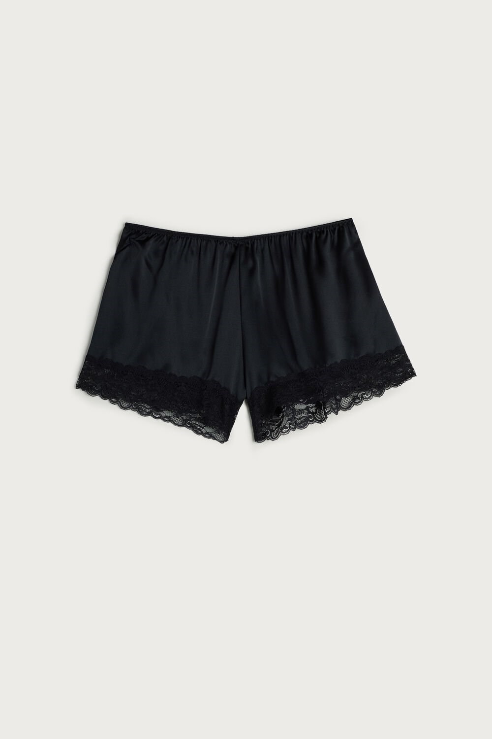 Intimissimi Silk Shorts Zwart Zwart | 70639SDHB