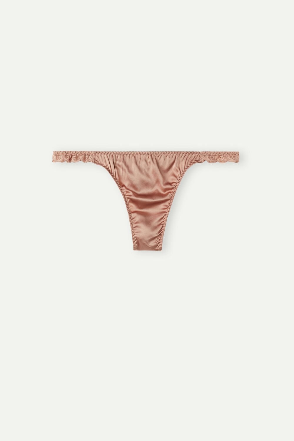 Intimissimi Silk and Kanten G-String Roze | 24861CSDR