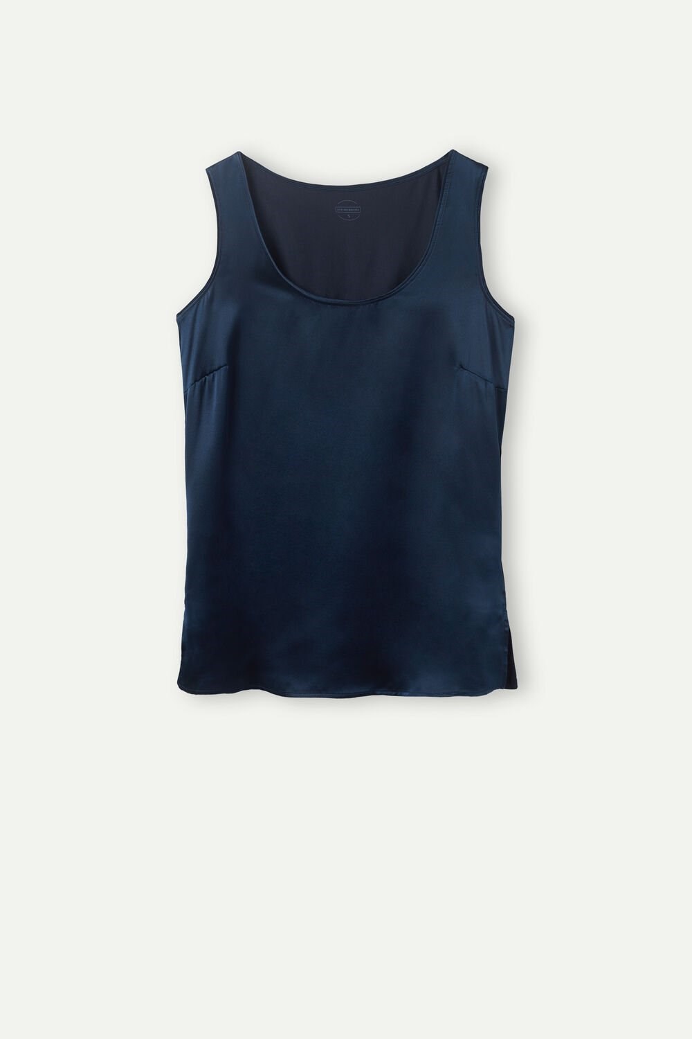 Intimissimi Silk and Modal Tank Top Blauw Blauw | 12893CYHT