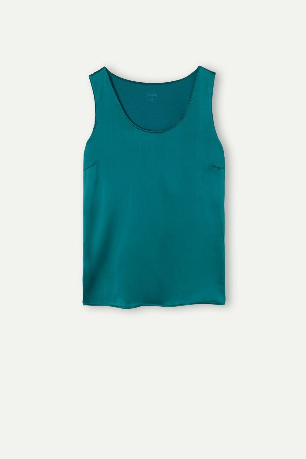 Intimissimi Silk and Modal Tank Top Groen | 50463YTWP