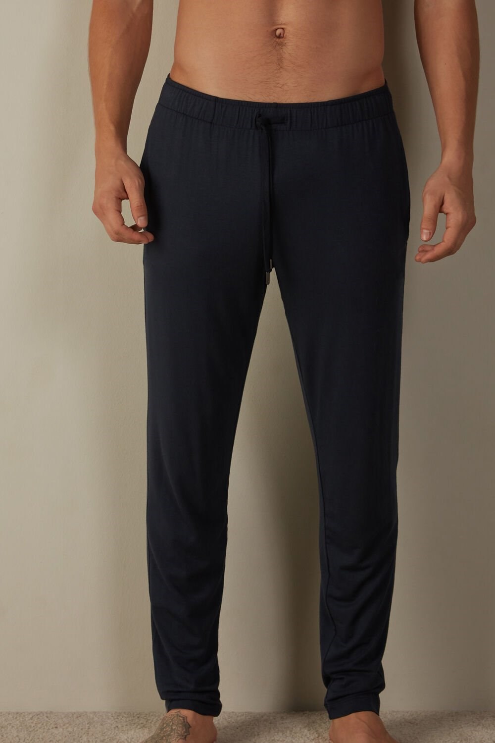 Intimissimi Silk and Modal Trousers Blauw | 56471AFDZ