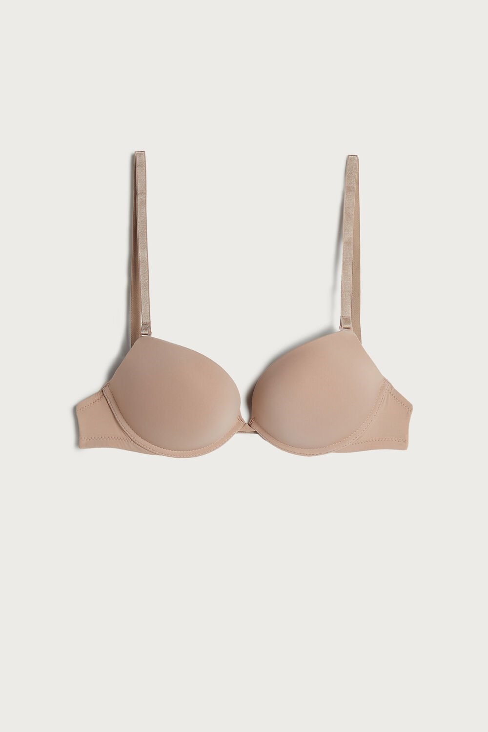 Intimissimi Silvia Multifunctioneel Push-up Bra in Microfiber Beige | 74953OYJW