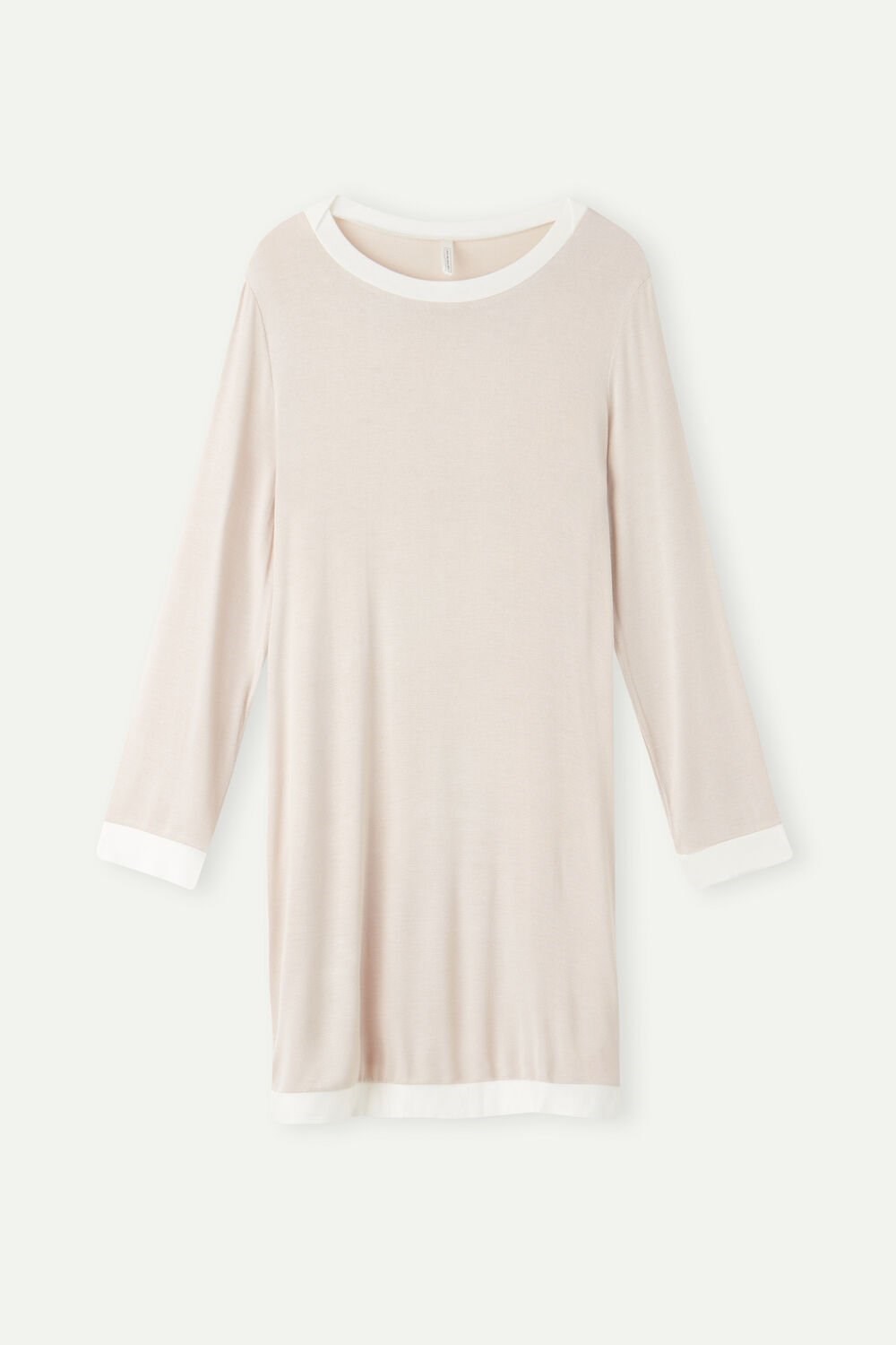 Intimissimi Simple Elegance Night Shirt Roze Roze Wit | 75163EHKB