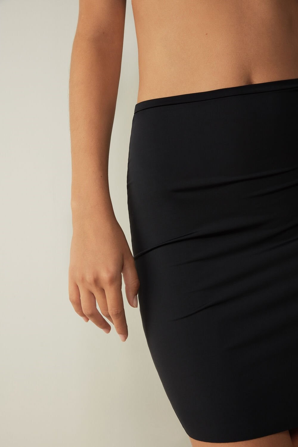 Intimissimi Skirt in Microfiber Zwart Zwart | 59206OQWS