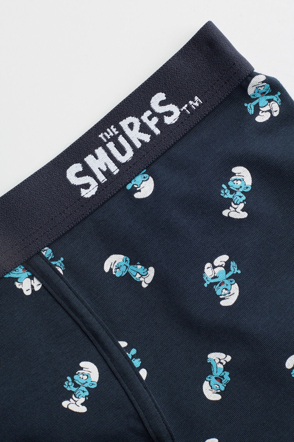 Intimissimi Smurf Boxers in Stretch Supima® Katoenen Blauw Blauw | 73841BEVT