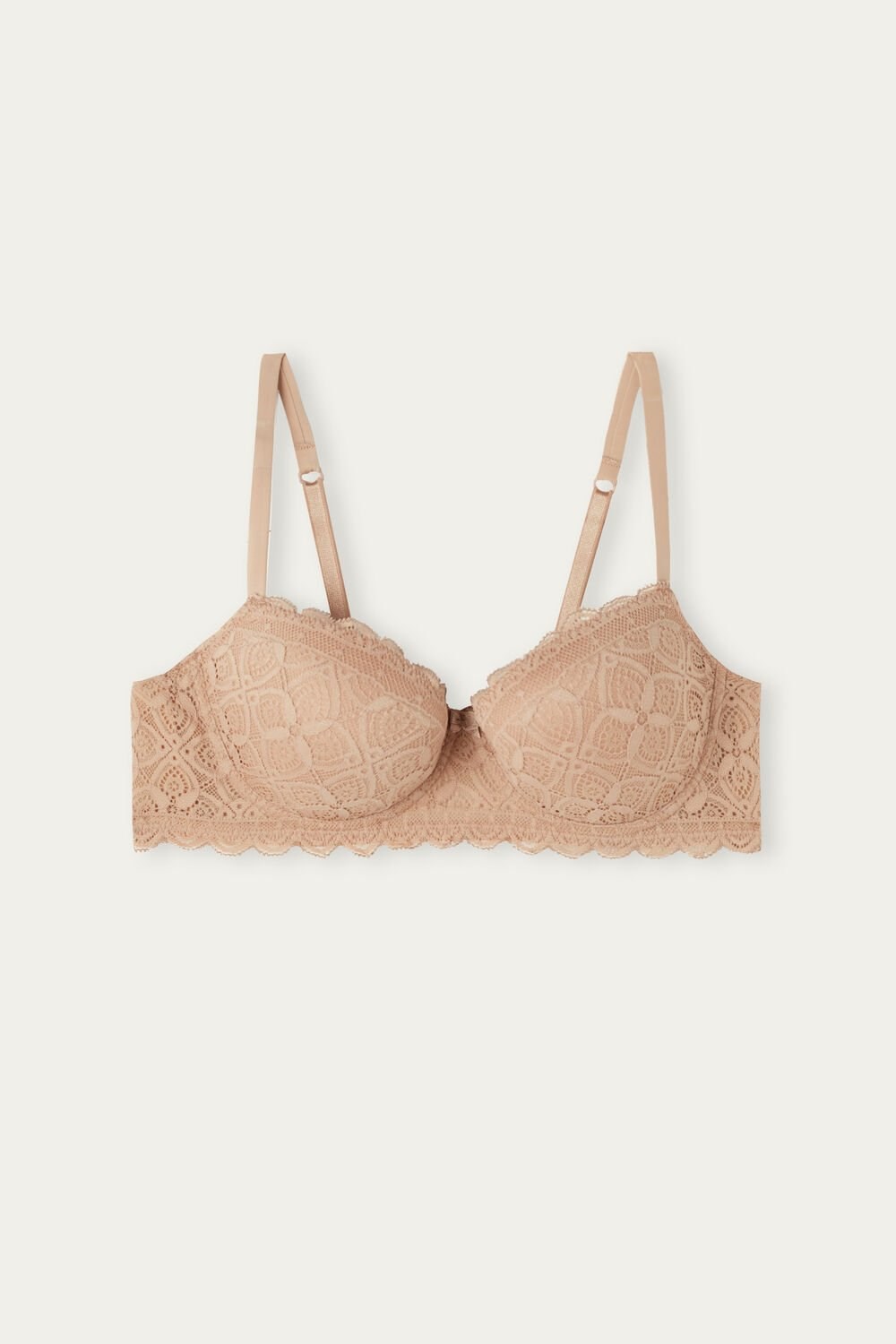 Intimissimi Sofia Balconette Bra in Kanten Beige | 67091RWVU