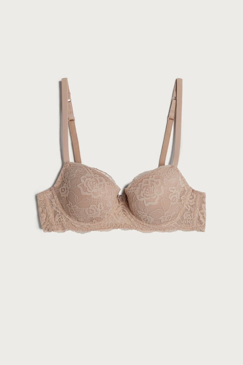 Intimissimi Sofia Kanten Balconette Bra Beige | 35482TNKJ