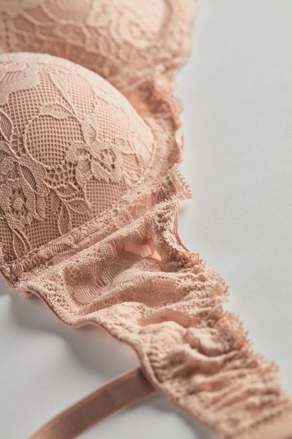 Intimissimi Sofia Kanten Balconette Bra Beige | 35482TNKJ