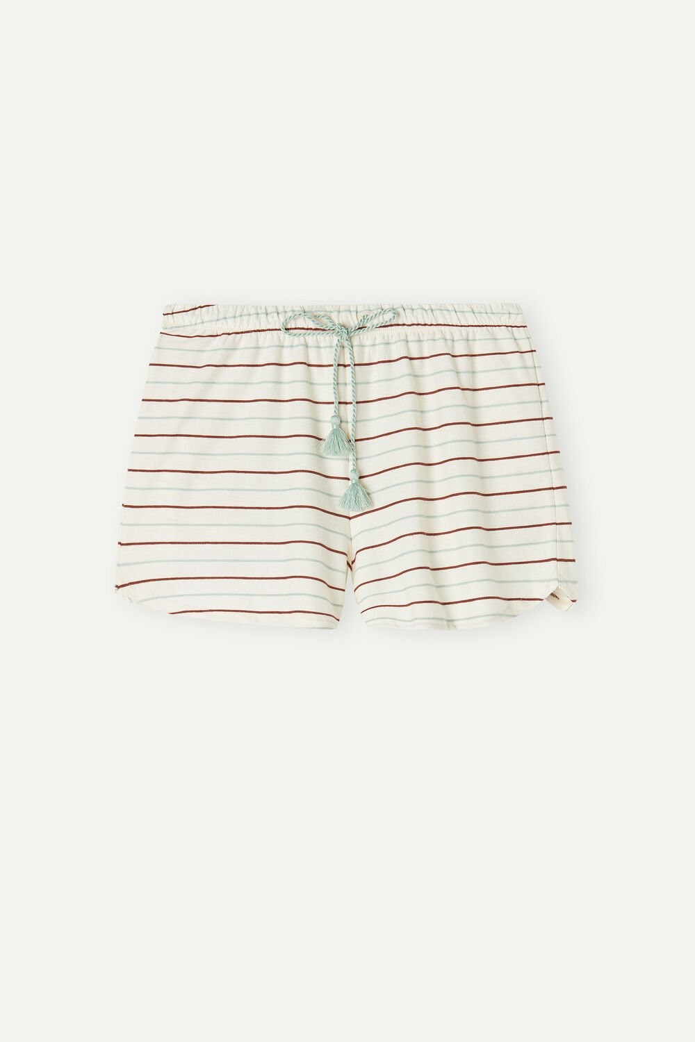 Intimissimi Spices Garden Katoenen Shorts Wit | 70614MCWT