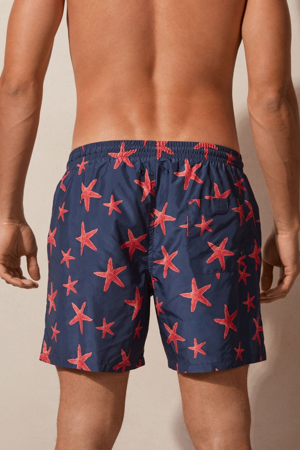 Intimissimi Starfish Print Swim Trunks Blauw Blauw | 01854EBZU