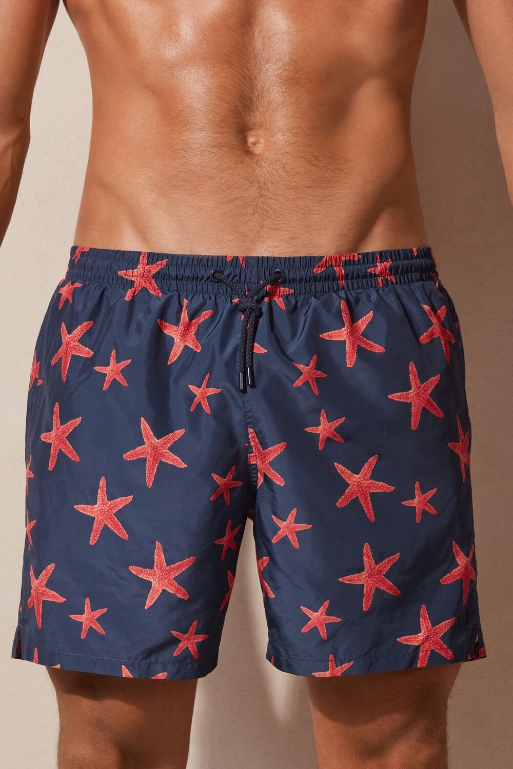 Intimissimi Starfish Print Swim Trunks Blauw Blauw | 01854EBZU