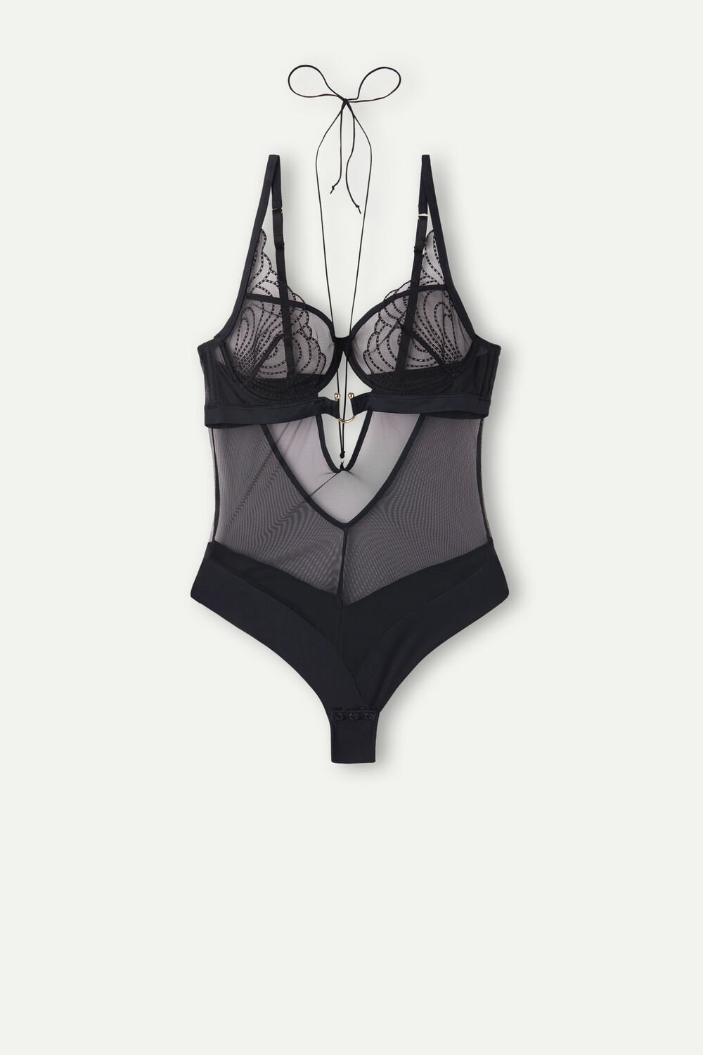 Intimissimi Steal the Show Bodysuit Zwart Zwart | 03764CAJP