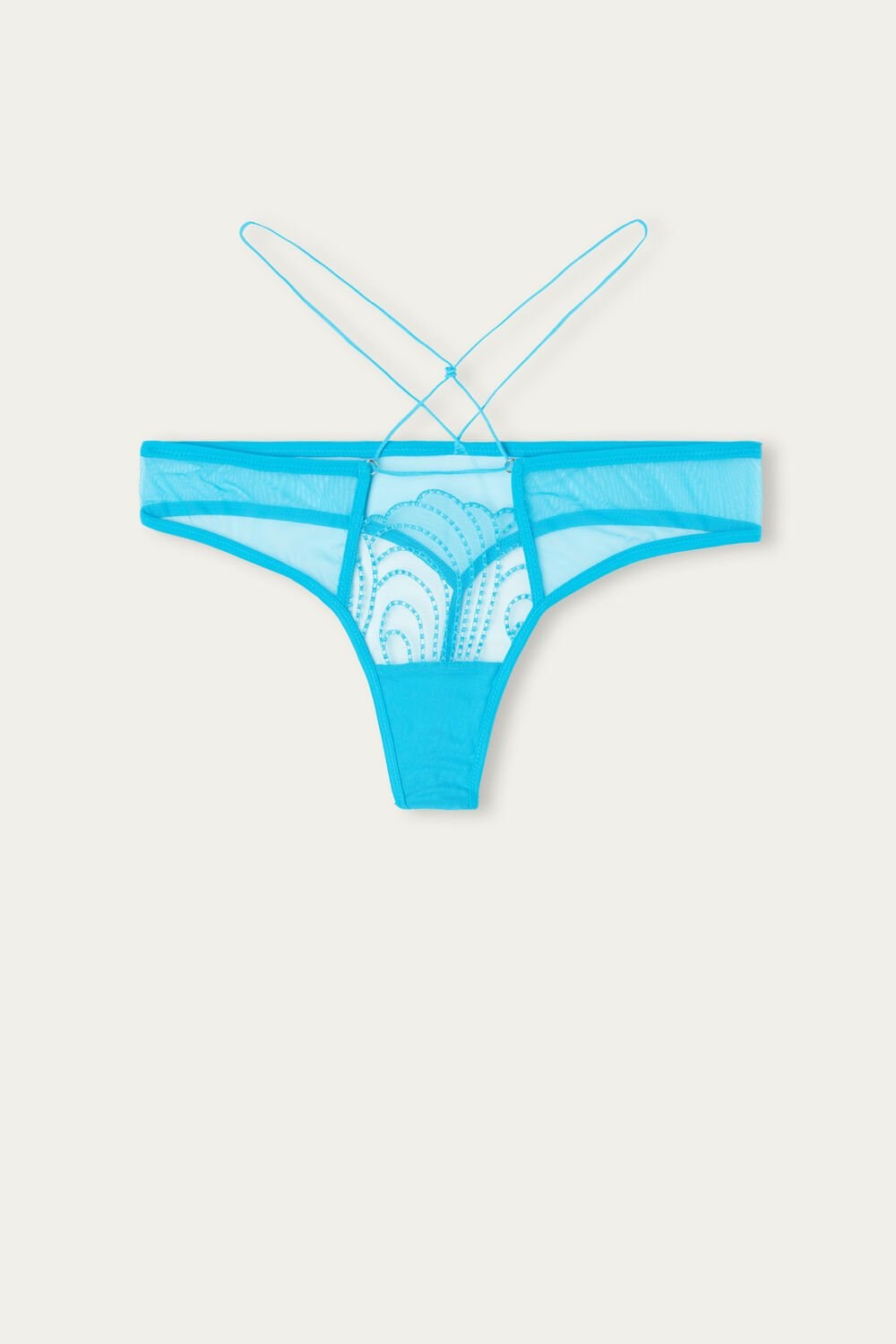 Intimissimi Steal the Show String Blauw Turquoise | 50738NKCX