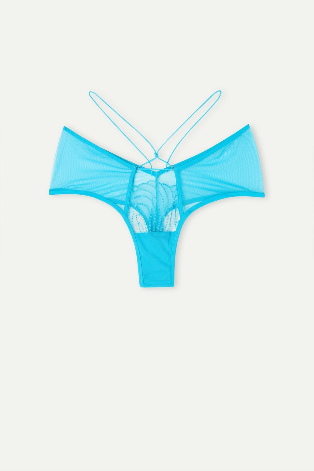 Intimissimi Steal the Show ‘80s Stijl Hipster Brazilian Blauw Turquoise | 81576LYSJ