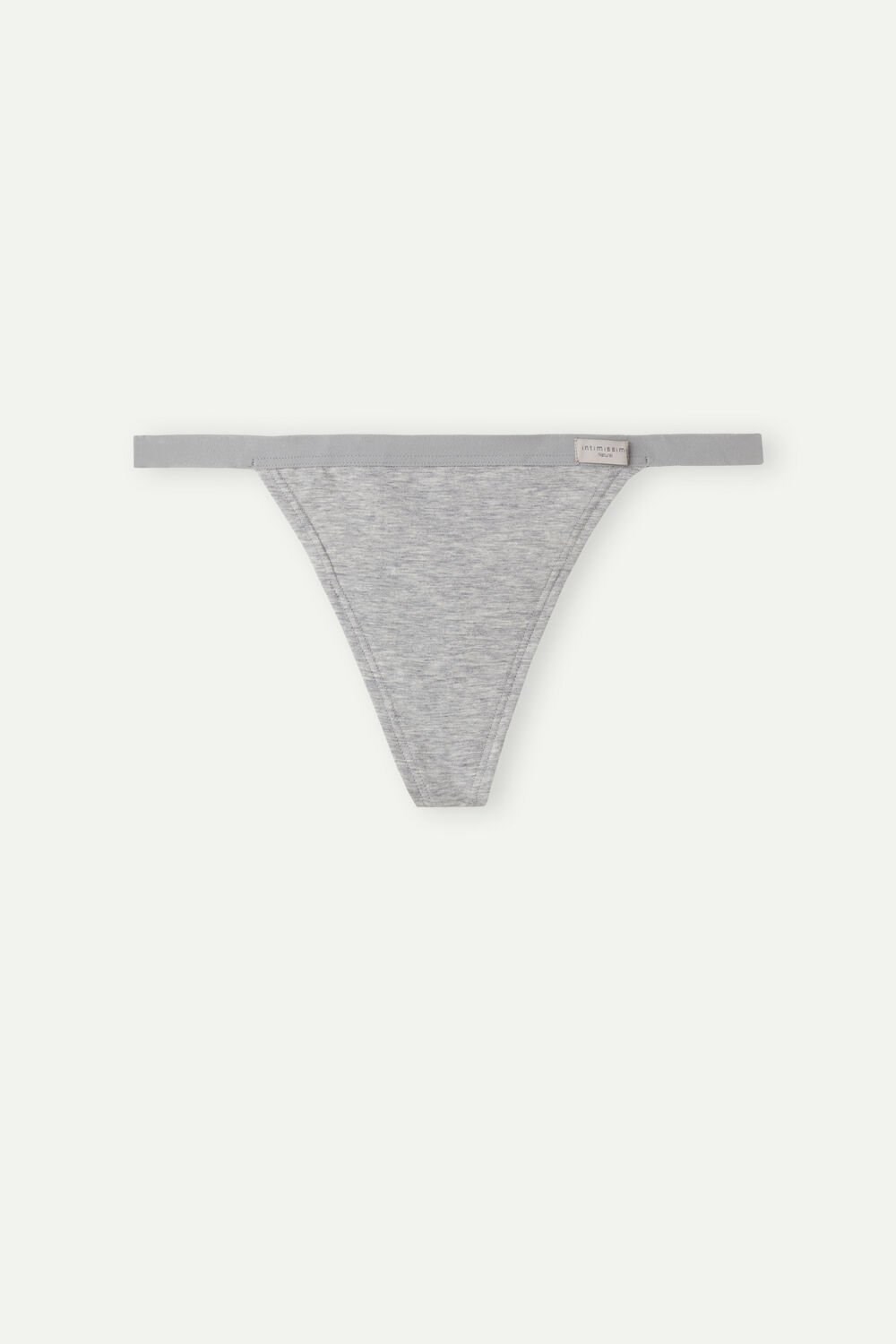 Intimissimi String String in Katoenen Grijs Lichtgrijs | 70936IHEM