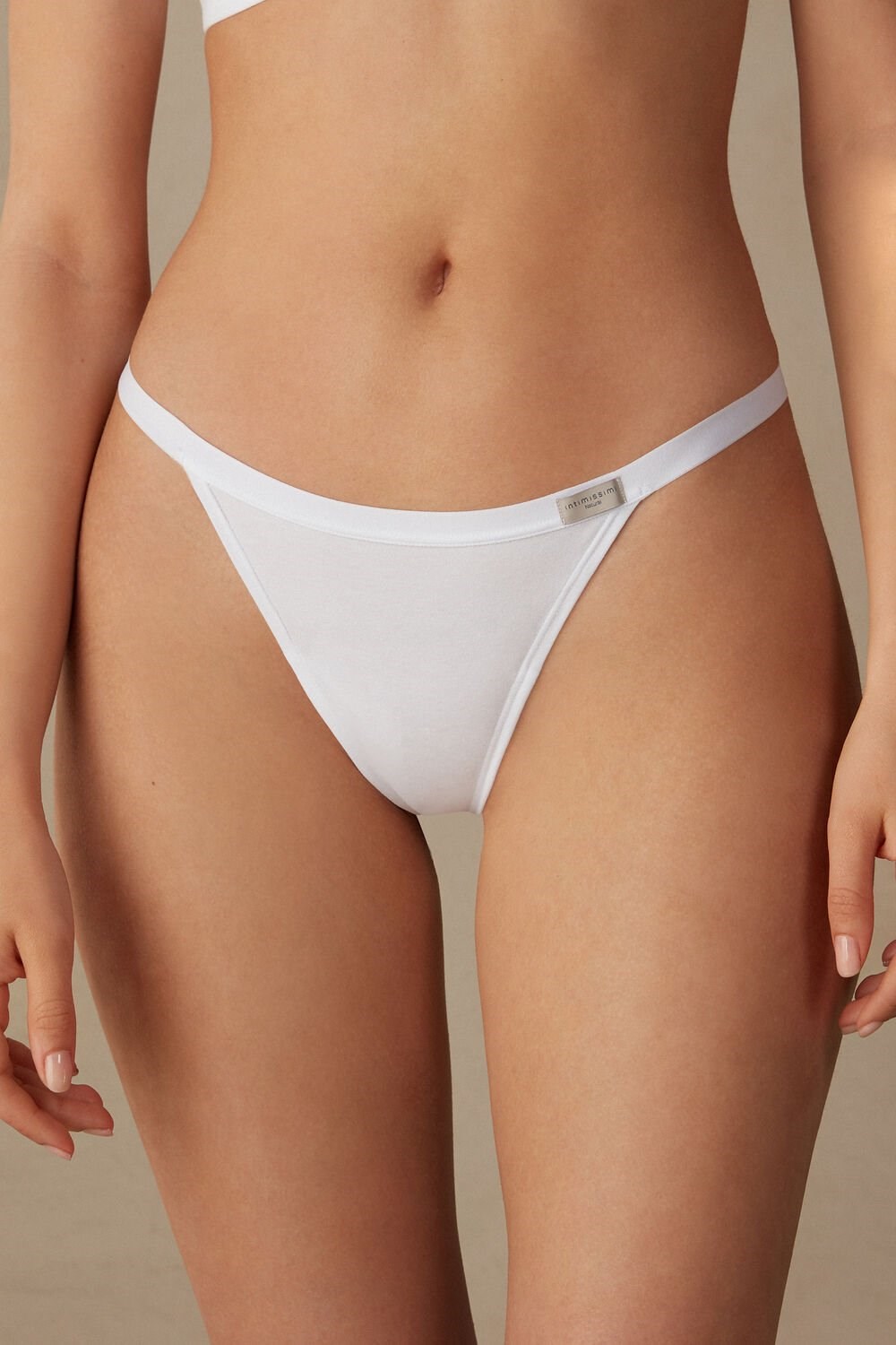 Intimissimi String String in Katoenen Wit Wit | 85092DRMS