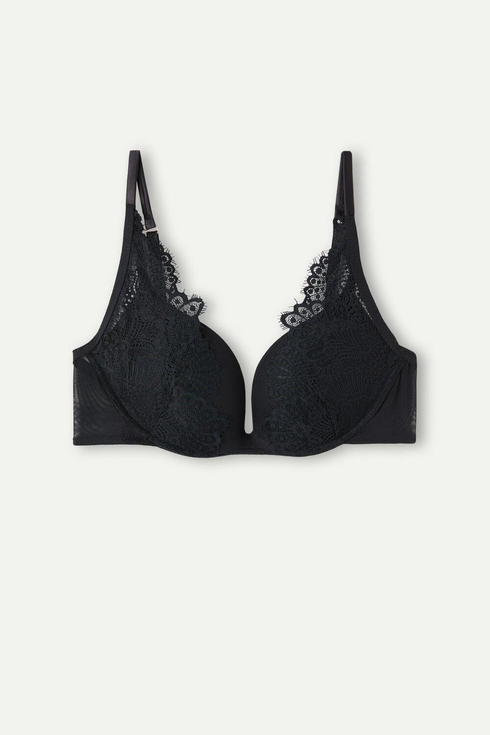 Intimissimi Stunning Beauty Gioia Super Push-up Bra Zwart Zwart | 52164BJYO