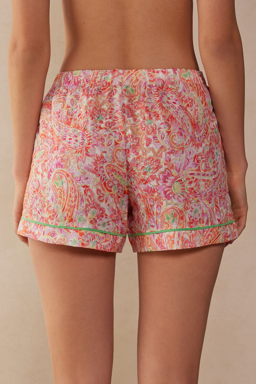 Intimissimi Summer Journey Linen Shorts Gekleurd | 38456MLWI