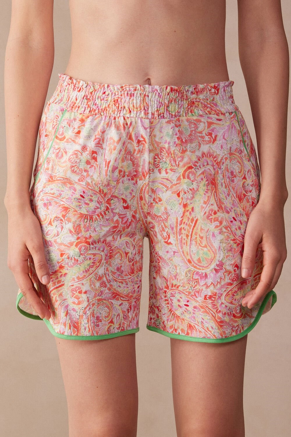 Intimissimi Summer Journey Ultrafresh Supima® Katoenen Shorts Gekleurd | 70514QZVX