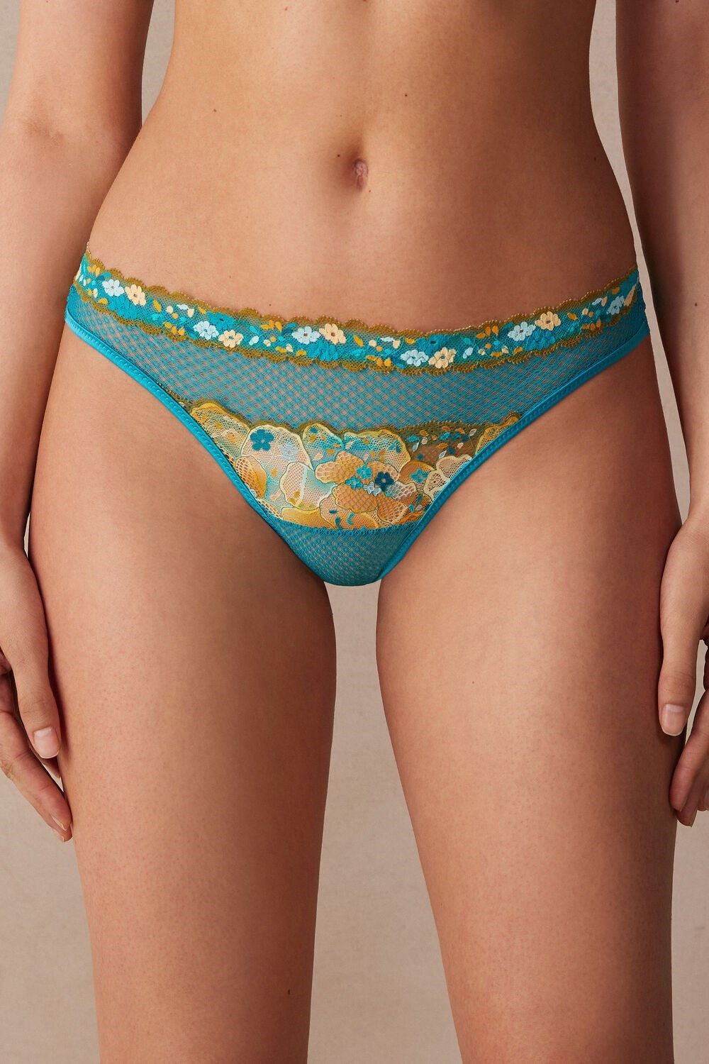 Intimissimi Summer Vibes Brazilian Blauw Turquoise Blauw | 18053GDNL