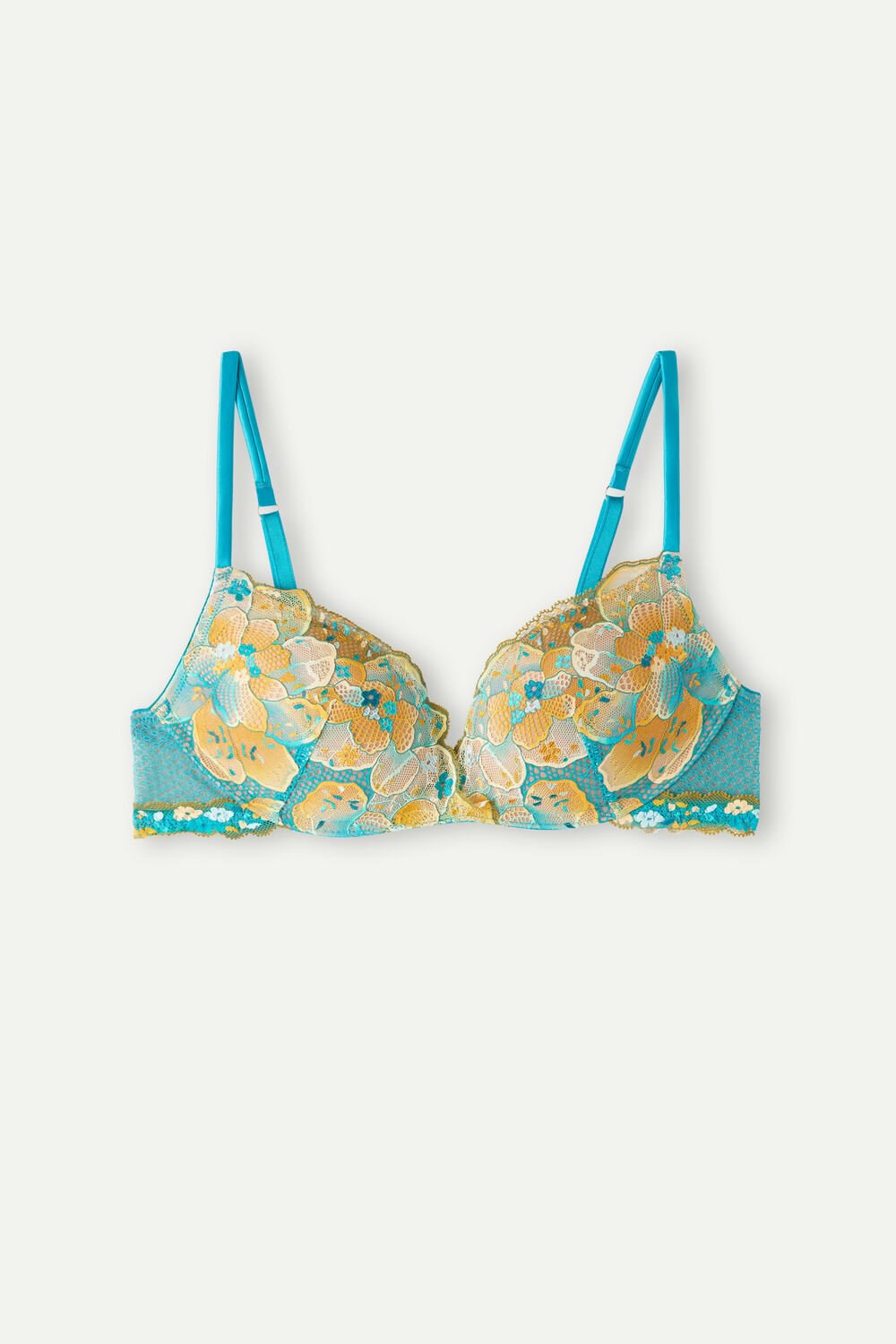 Intimissimi Summer Vibes Gioia Super Push-up Bra Blauw Turquoise Blauw | 45067DKGJ