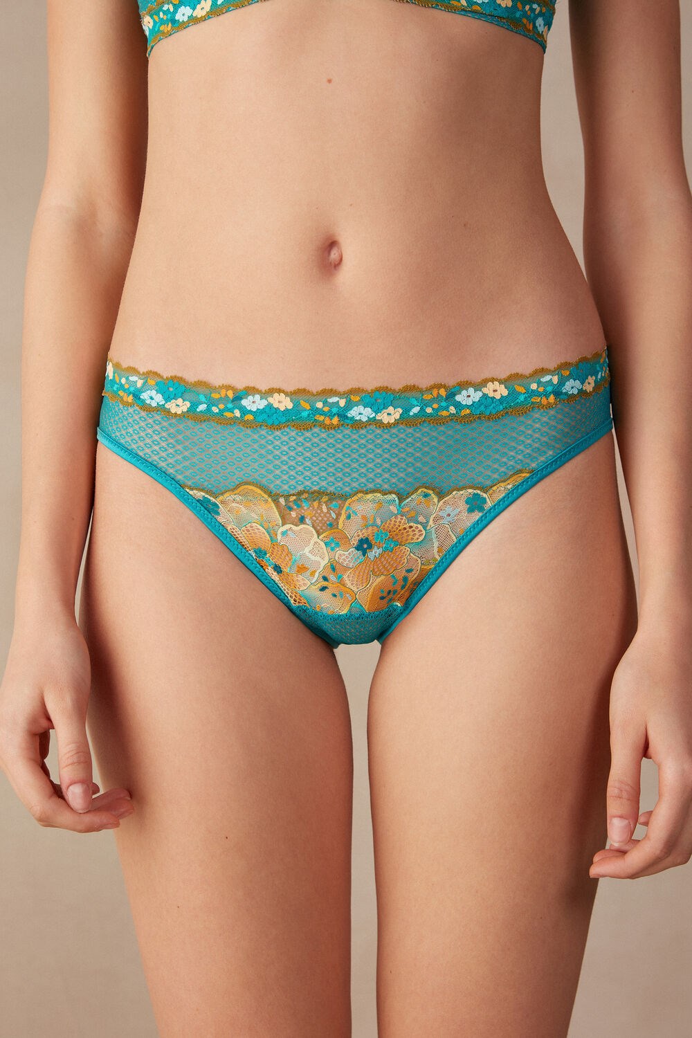 Intimissimi Summer Vibes Panties Blauw Turquoise Blauw | 58076AREI