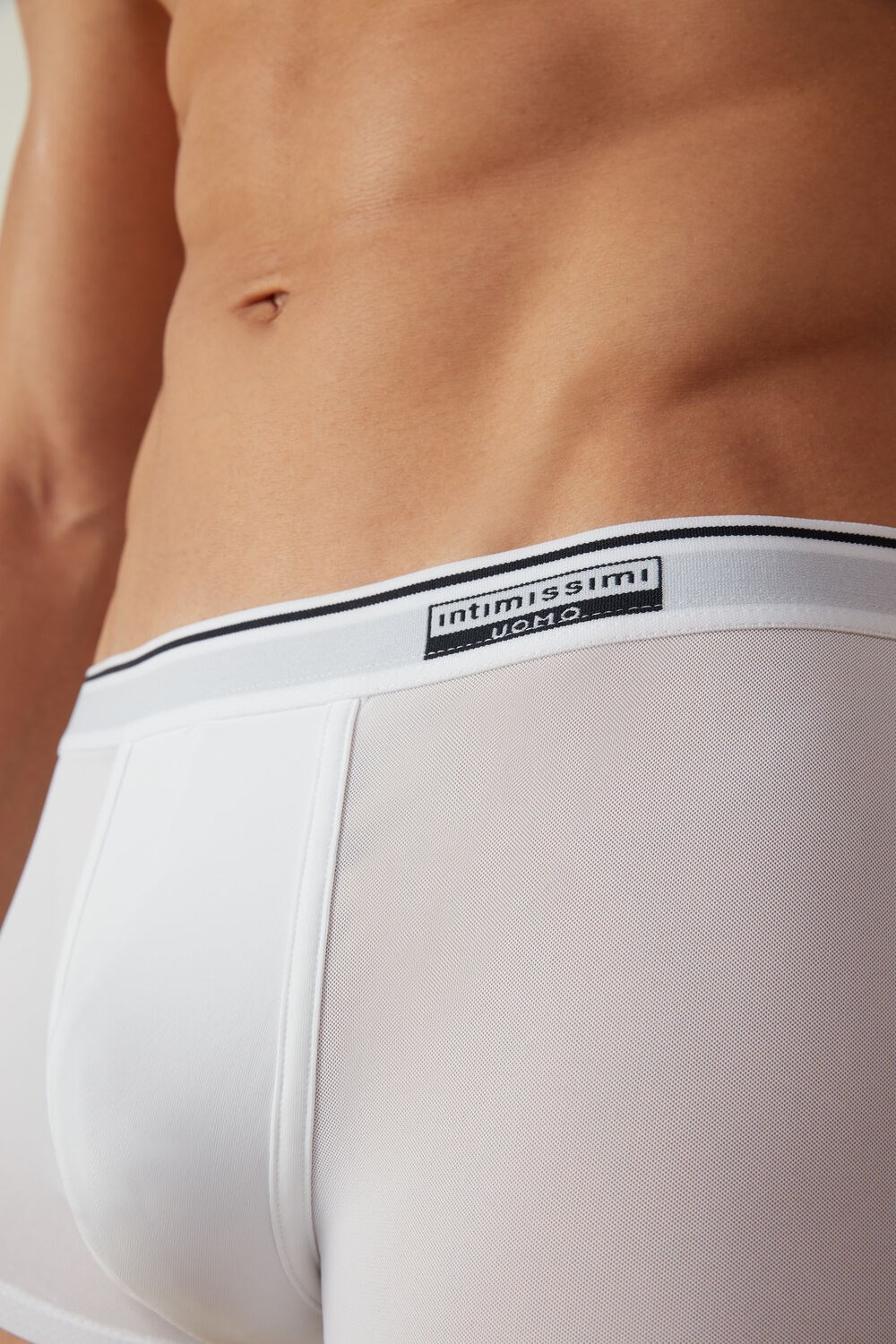 Intimissimi Super Fresh Micro-mesh Boxers Wit Wit | 48615QVZE