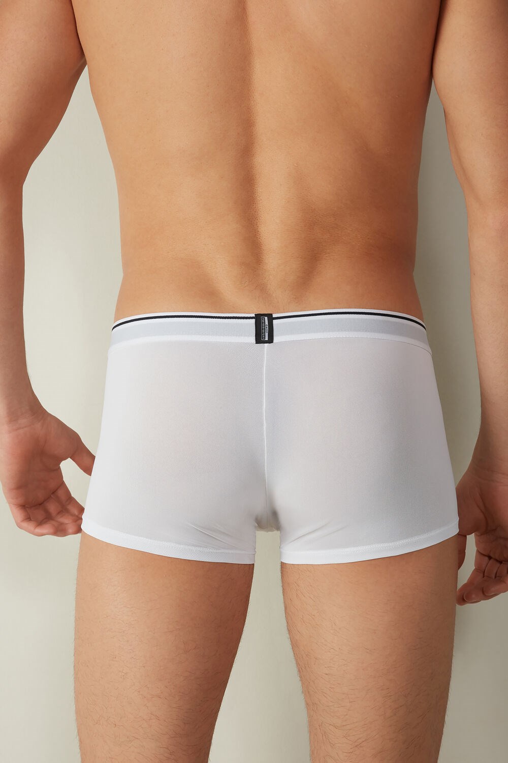 Intimissimi Super Fresh Micro-mesh Boxers Wit Wit | 48615QVZE