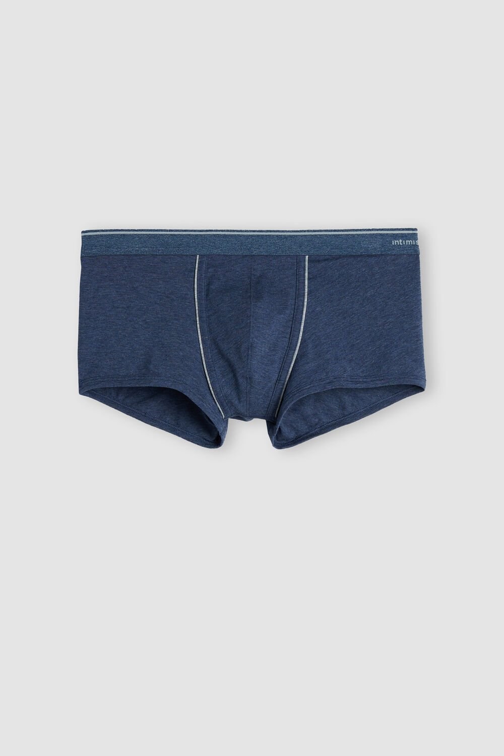 Intimissimi Supima® Katoenen Boxers Blauw Blauw Lichtgrijs | 42170XRPG