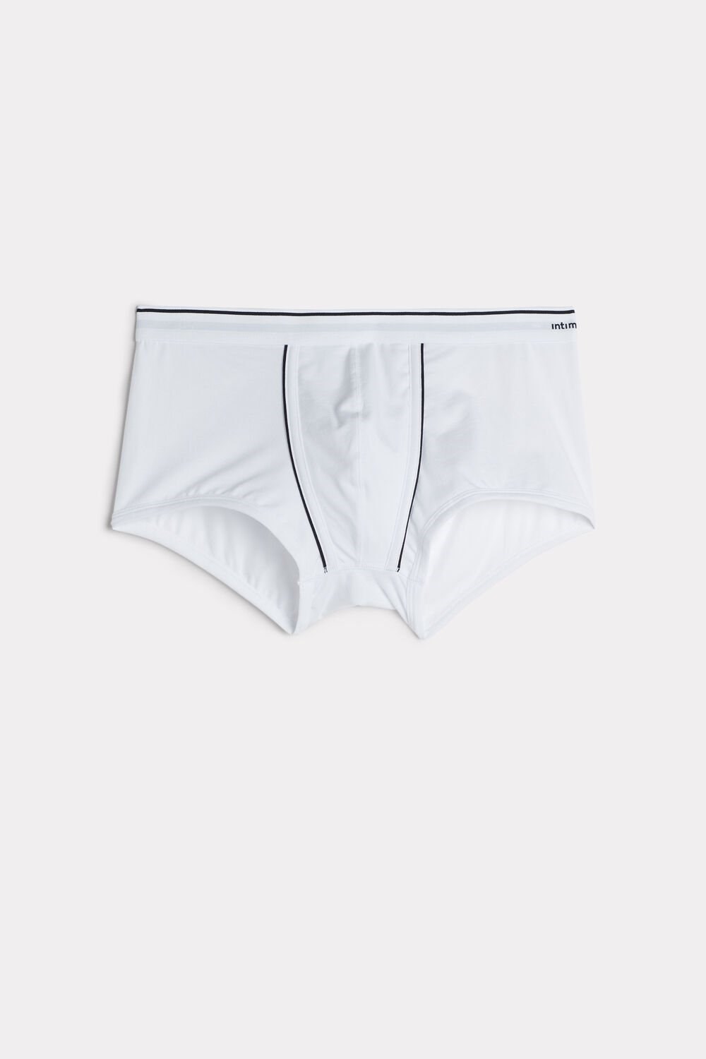 Intimissimi Supima® Katoenen Boxers Wit Wit Blauw | 03985CMRD