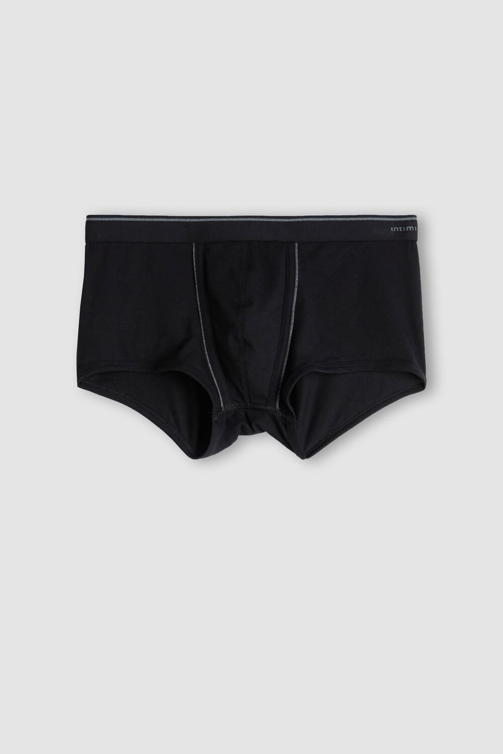 Intimissimi Supima® Katoenen Boxers Zwart Zwart Grijs | 76218AWRF