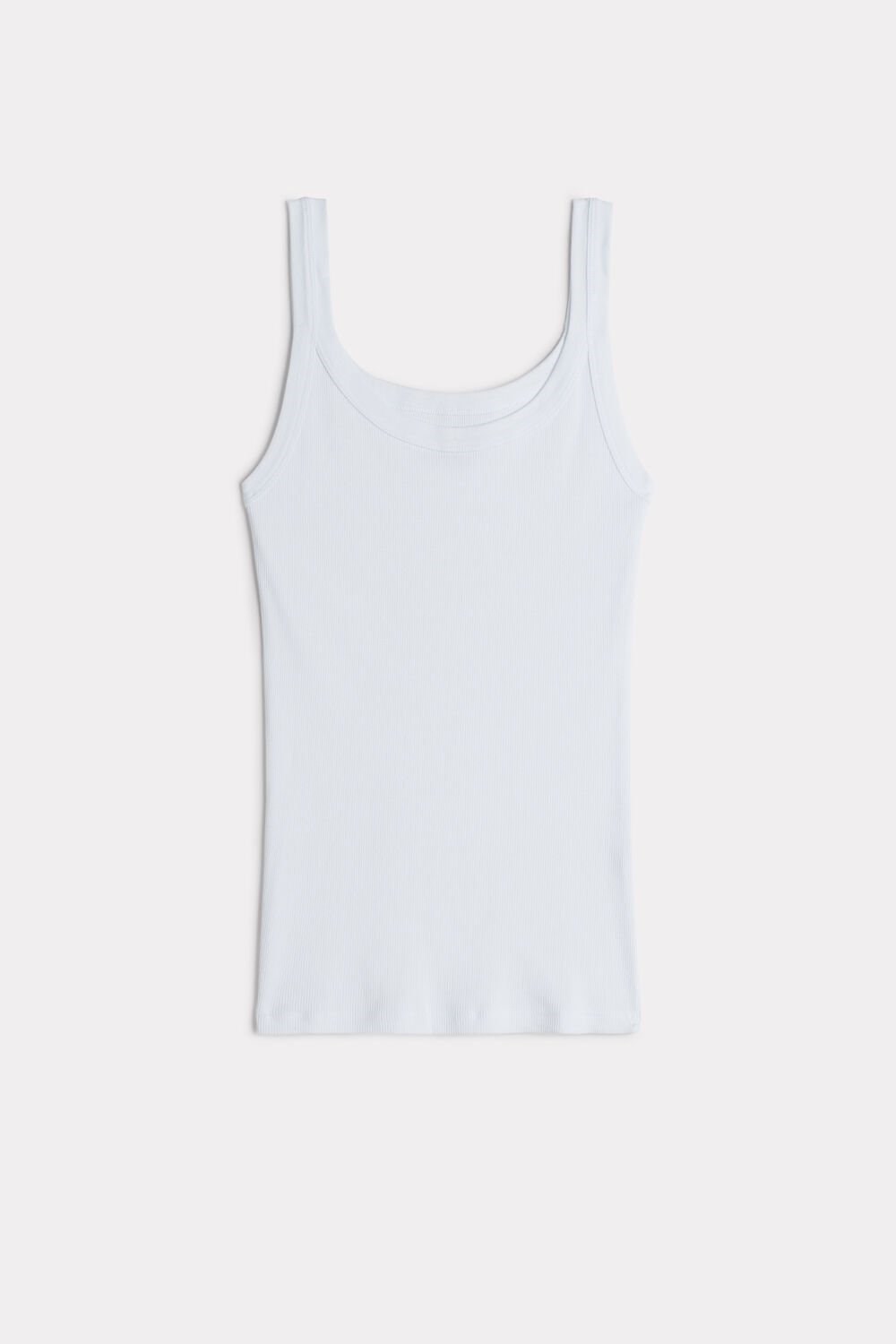 Intimissimi Tank Top in Supima® Katoenen Wit | 83506FKHQ