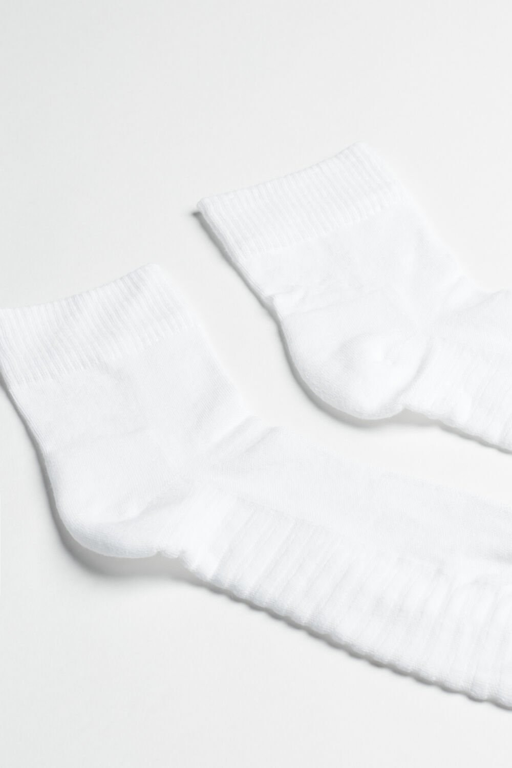 Intimissimi Terrycloth Kort Socks Wit Wit | 84613ABHK