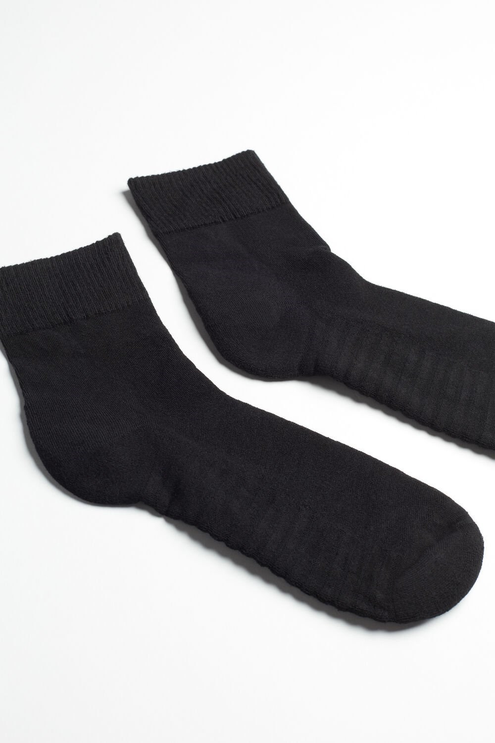 Intimissimi Terrycloth Kort Socks Zwart Zwart | 71932IGRY